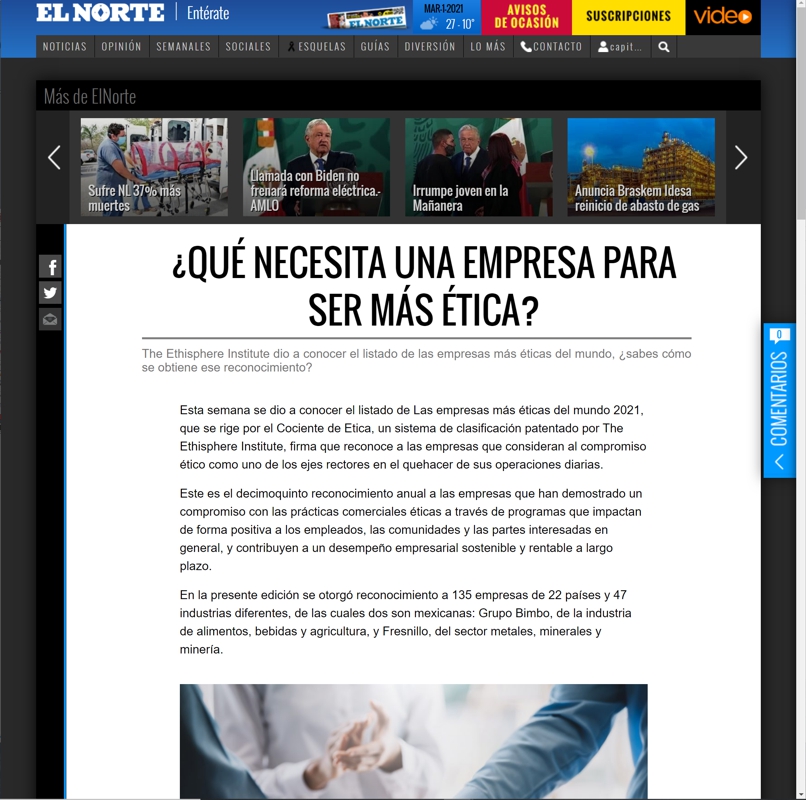 ¿Qué necesita una empresa para ser más ética?