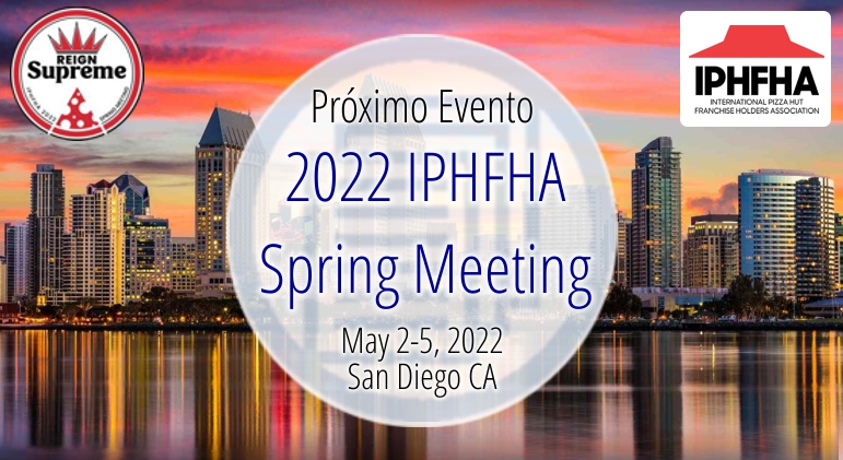 Convencin de PH en San Diego del 2 al 5 de mayo de 2022